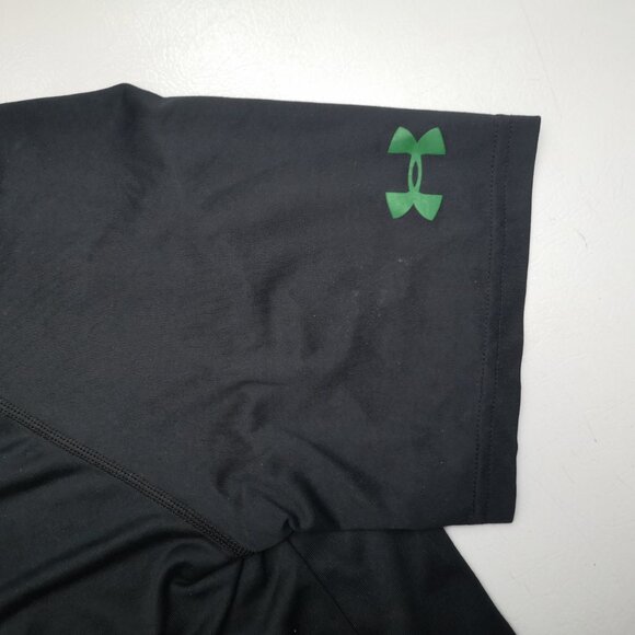 Under Armour Combine Men's Size XL Heat Gear Black w/Boston Celtics Logo T-shirt - Picture 4 of 7